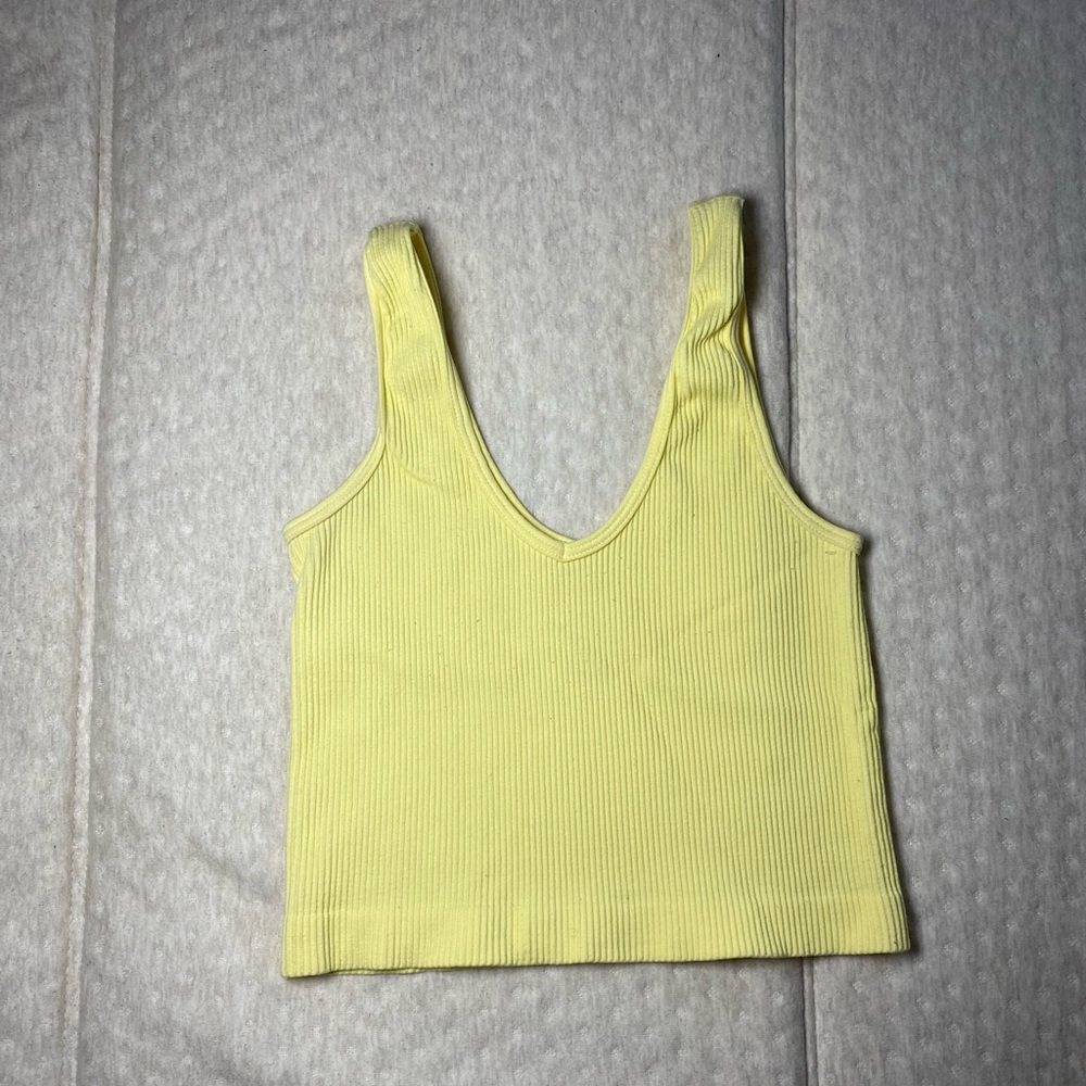 Yellow tank top